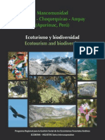 Baiker, J. (2012) - Mancomunidad Saywite-Choquequirao-Ampay (Apurímac, Perú) - Ecoturismo y Biodiversidad. Ecotourism and Biodiversity. Serie Investigación y Sistematización N.°25.COSUDE