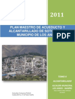 Plan Maestro AA Sotomayor - Alcantarillado