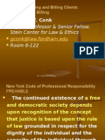 Fees & Billing - Chapter 3 Professional Responsibility - a Contemporary Approach (Pearce, et al.)