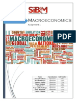 Macroeconomics: Assignment 1