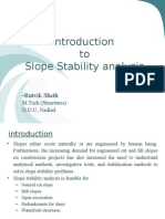 Slope Stability Intro