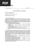 Ciencias Biologicas - Bacharelado