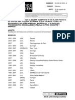 PCM Initialization Service Bulletin