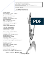 O Lagarto Medroso Poesia