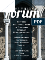 The Hillsdale Forum February 2015