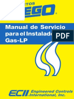 Manual de Servicio Para Instalalador de GLP