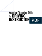 Practical Teaching Skills For Driving Instructors