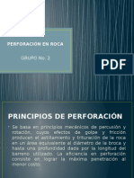 Perforación en Roca