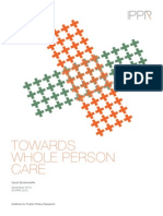 Towards Whole Person Care