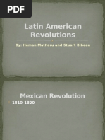 Latin American Revolutions