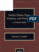 Textile Fibers, Dyes, Finishes and Processes