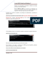 Como Crear Wifi Virtual