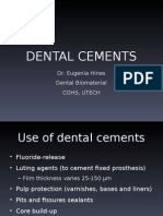  Dental Cements