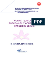 Norma - C.A DE CERVIX PDF