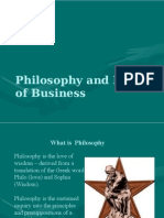 Philosophy and Ethics of Business