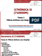 Electrónica II_Tema 1_Filtros Con AmpOp