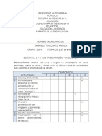 Formato de Autoevaluación Sesión 1 y 2 de 8.