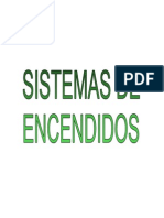 encendido sistema