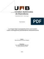 La Imagen Bajo La Perspectiva de La Cosmovisión. Cuatro Cosmogramas Precolombinos Mesoamericanos