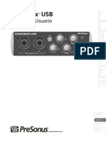Audiobox USD Owners Manual