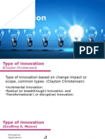 Type of Innovation