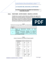 Analisis de Calidad Del Agua Casumaca