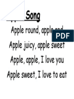 Apple Round, Apple Red Apple Juicy, Apple Sweet Apple, Apple, I Love You Apple Sweet, I Love To Eat