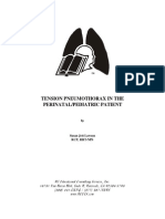 Tension Pneumothorax in The Perinatal/Pediatric Patient