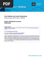 Interview With Ken Waltz