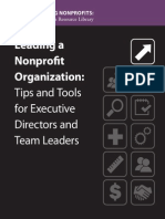 Leading A Nonprofit Organization