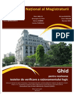 Ghid de Verificare a Rationamentului Logic