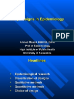 Study Designs in Epidemiology-Ahmed Mandil-2