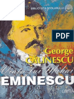 Calinescu George - Viata Lui Mihai Eminescu (Cartea)