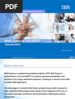 Web Dynpro For ABAP: IBM Global Business Services