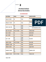 2015 ICP Exam Schedule 012715