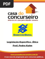 Apostila Legislação Específica (Ética) 2015 - Professor Pedro Kuhn