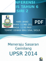 Majlis Konferensi Waris Tahun 6 Siri 2