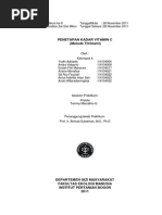 Download Penetapan Kadar Vitamin c Metode Titrimetri by avidyarini SN257227011 doc pdf