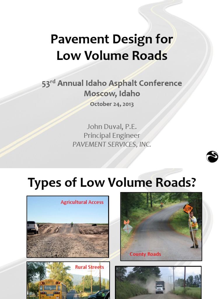 Low Volume Road Pavement Design Guide | PDF | Road Surface | Building ...