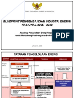 BLUEPRINT PENGEMBANGAN INDUSTRI ENERGI NASIONAL 2005 - 2020.ppt