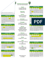 2015-2016 Calendar