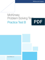 McKinsey Problem Solving Test - Practice TestB