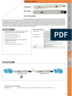 4 X E1 To 4 X 10/100 Ethernet Protocol Converter With NMS Remote Monitoring