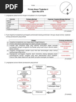 Ujian Mac Prinsip Akaun Tingkatan 4 Pdf