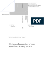 Mechanical Properties of Clear Wood From Norway Spruce