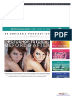 An Unmissable Photoshop Tutorial Before and After