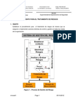 Procedimiento para El Tratamiento de Riesgos PDF