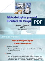 Metodologías para El Control de Proyectos 2010