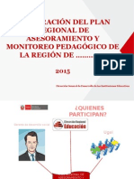 5. PPT Plan Regional de Asesoramiento y Monitoreo Pedagogico