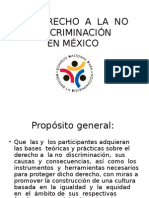 Curso El D A La No Discriminacion